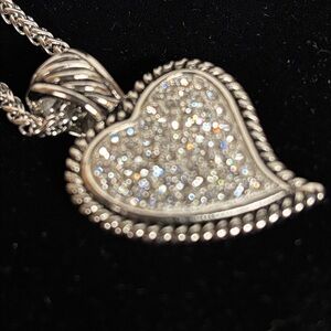 DSMK Stainless Steel Heart Necklace